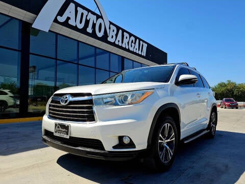 2016 Toyota Highlander for sale at AUTO BARGAIN, INC in Oklahoma City OK