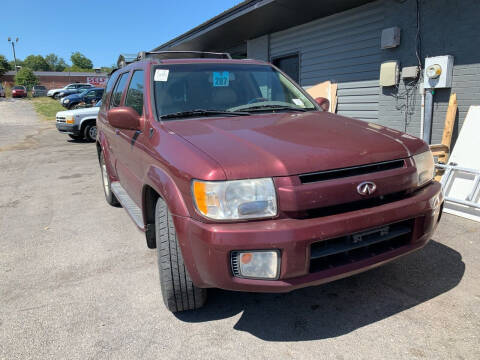 2001 Infiniti QX4 for sale at paniagua auto sales 3 in Dalton GA