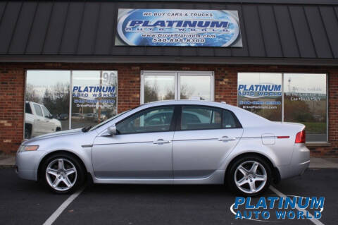 2004 Acura TL for sale at Platinum Auto World in Fredericksburg VA