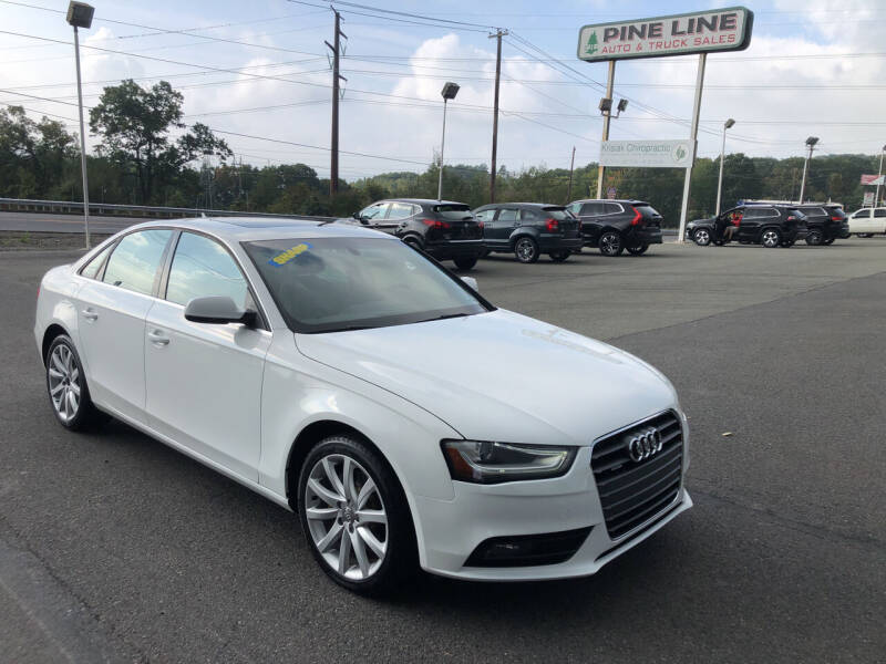 2013 Audi A4 for sale at Pine Line Auto in Olyphant PA