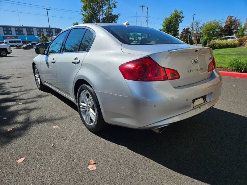 2013 Infiniti G37 Sedan x