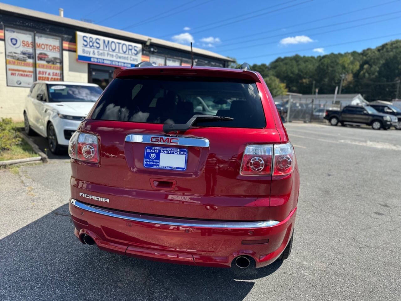 2012 GMC Acadia for sale at S & S Motors in Marietta, GA