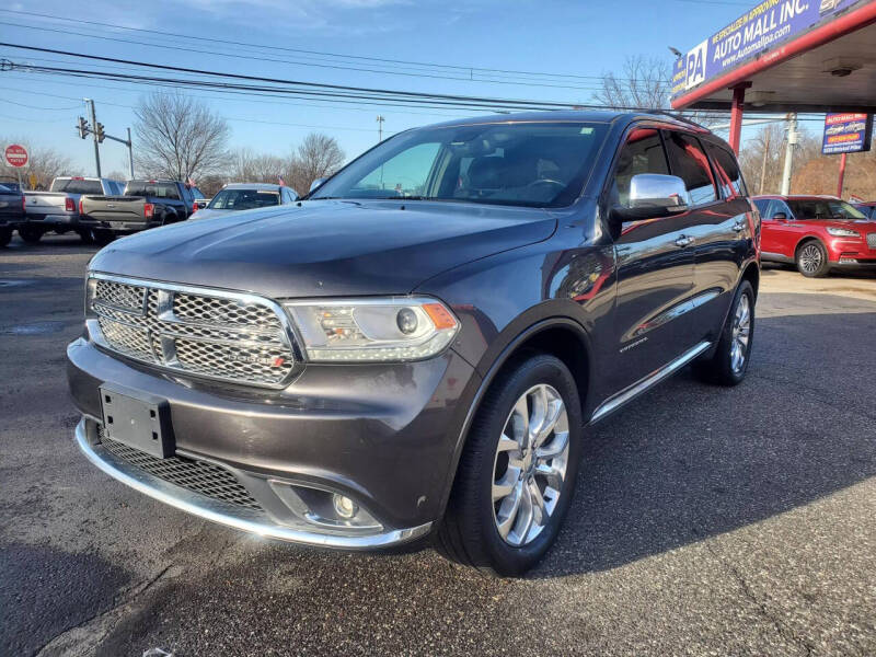 2016 Dodge Durango for sale at PA Auto Mall Inc in Bensalem PA