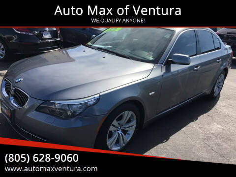 2010 BMW 5 Series for sale at Auto Max of Ventura in Ventura CA
