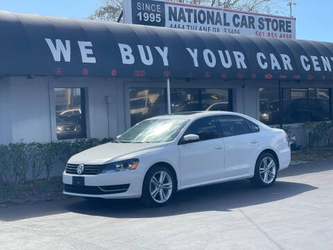 2014 Volkswagen Passat for sale at National Car Store in West Palm Beach FL