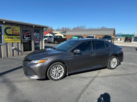 2018 Toyota Camry for sale at CarTime in Rogers AR