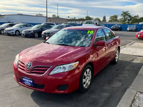 2010 Toyota Camry for sale at Shogun Auto Center in Hanford CA