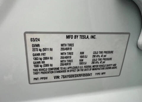 2024 Tesla Model Y Long Range