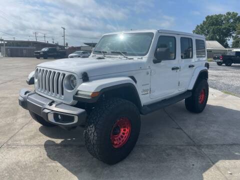 2018 Jeep Wrangler Unlimited for sale at Auto Associates in Breaux Bridge LA
