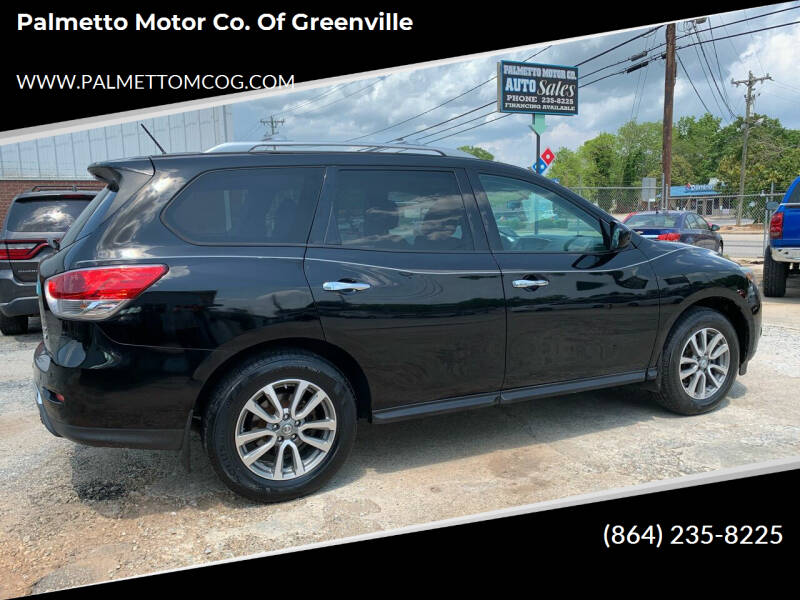 2013 Nissan Pathfinder for sale at Palmetto Motor Co. of Greenville in Greenville SC