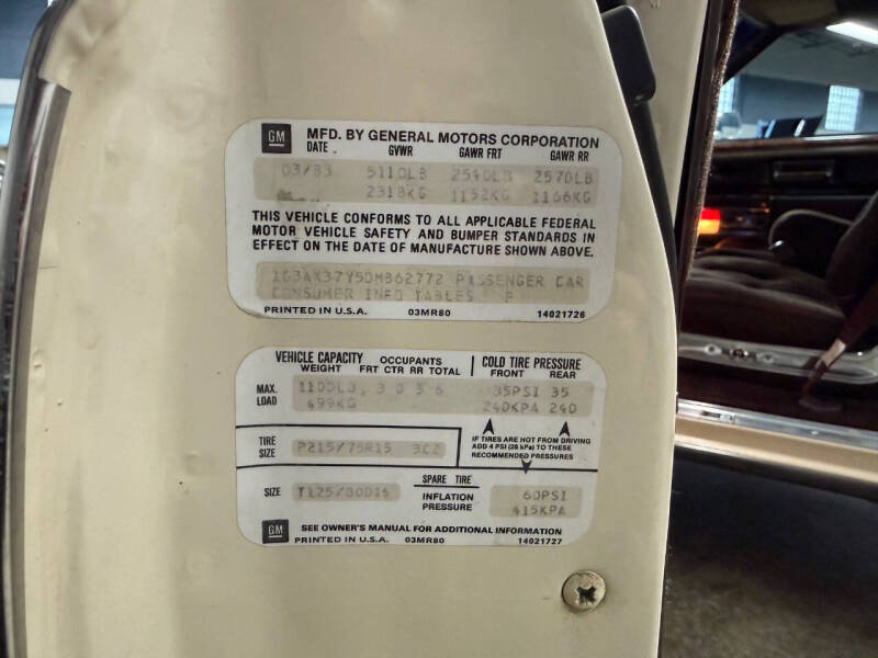 1983 Oldsmobile Ninety-Eight Regency