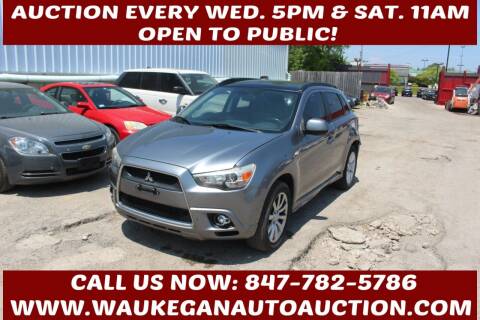 2011 Mitsubishi Outlander Sport for sale at Waukegan Auto Auction in Waukegan IL