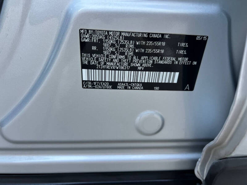 2015 Toyota RAV4 Limited