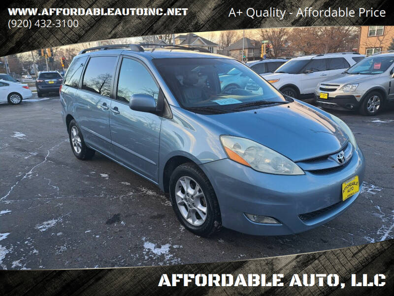 2006 Toyota Sienna for sale at AFFORDABLE AUTO, LLC in Green Bay WI