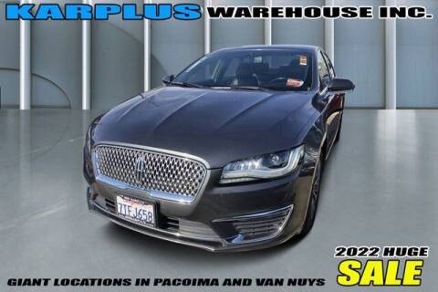 2017 Lincoln MKZ for sale at Karplus Warehouse in Pacoima CA