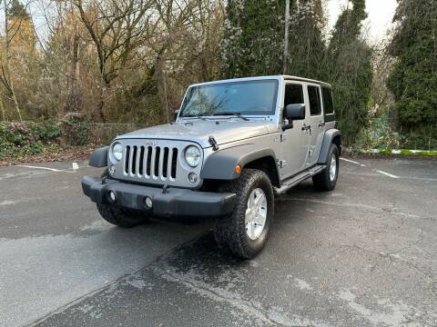 2015 Jeep Wrangler Unlimited for sale at Trucks Plus in Seattle WA