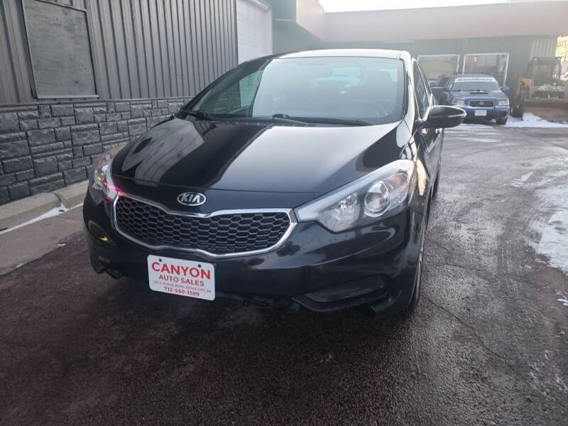 2015 Kia Forte for sale at Canyon Auto Sales LLC in Sioux City IA