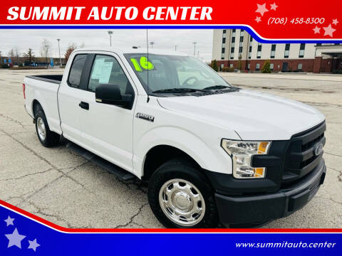 2016 Ford F-150 for sale at SUMMIT AUTO CENTER in Summit IL