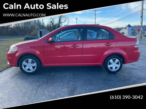 2010 Chevrolet Aveo for sale at Caln Auto Sales in Coatesville PA