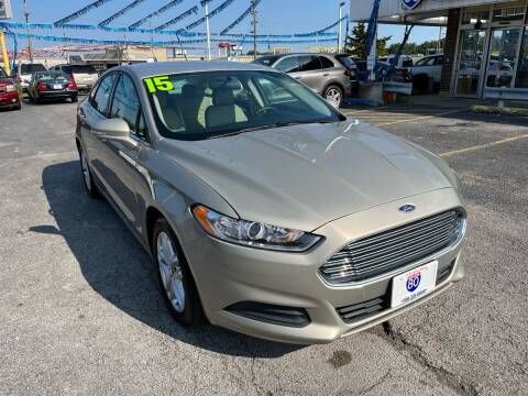 2015 Ford Fusion for sale at I-80 Auto Sales in Hazel Crest IL