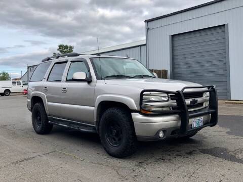 2005 Chevrolet Tahoe for sale at DASH AUTO SALES LLC in Salem OR