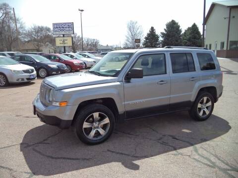 2017 Jeep Patriot for sale at Budget Motors - Budget Acceptance in Sioux City IA