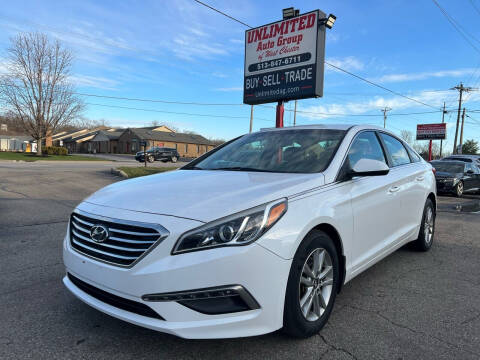 2015 Hyundai Sonata for sale at Unlimited Auto Group in West Chester OH