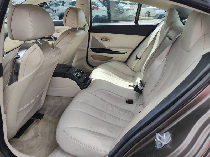 2013 BMW 6 Series 650i Gran Coupe