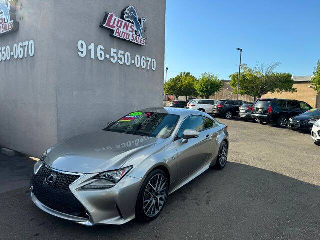 2015 Lexus RC 350 for sale at LIONS AUTO SALES in Sacramento CA