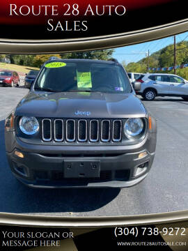 2018 Jeep Renegade for sale at Route 28 Auto Sales in Ridgeley WV