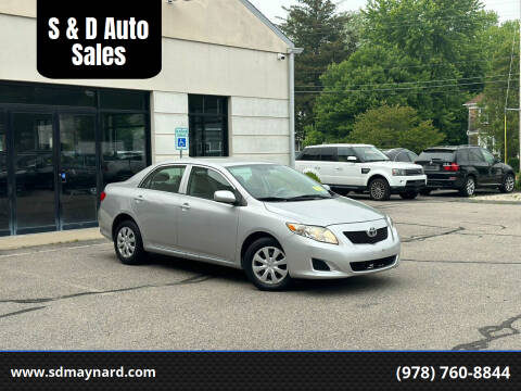2010 Toyota Corolla for sale at S & D Auto Sales in Maynard MA