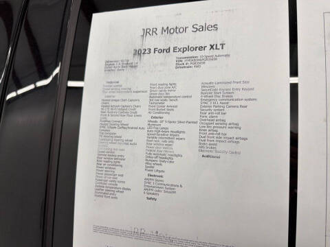 2023 Ford Explorer XLT