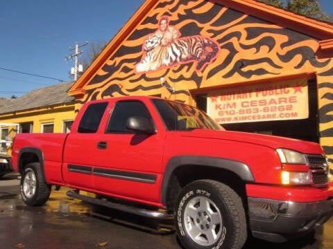 2006 Chevrolet 1500 x-cab 4x4 for sale at KIM CESARE AUTO SALES in Pen Argyl PA