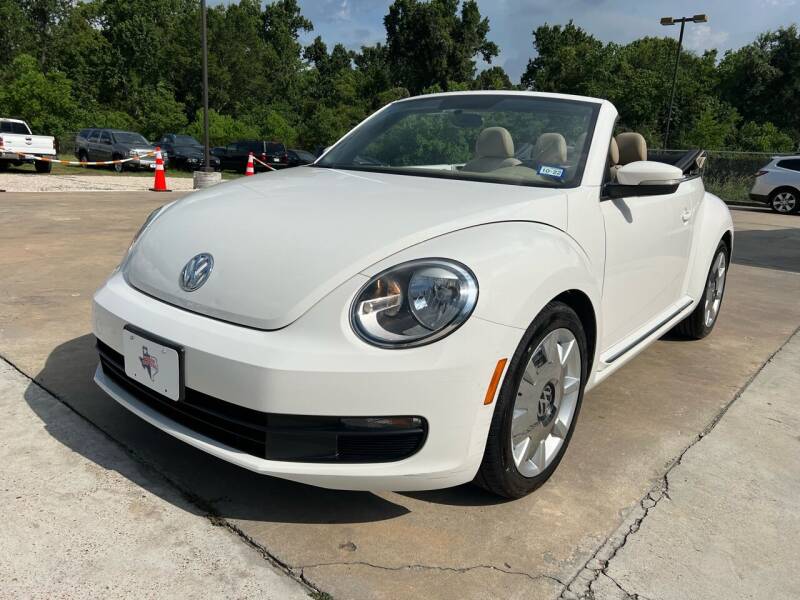 2014 Volkswagen Beetle Convertible for sale at Texas Capital Motor Group in Humble TX