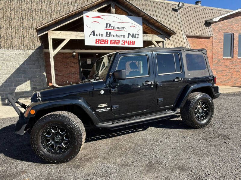 2012 Jeep Wrangler Unlimited for sale at Premier Auto Brokers NC LLC in Hudson NC