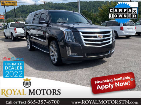 2017 Cadillac Escalade ESV for sale at ROYAL MOTORS LLC in Knoxville TN