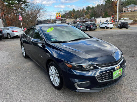 2017 Chevrolet Malibu for sale at J & E AUTOMALL in Pelham NH