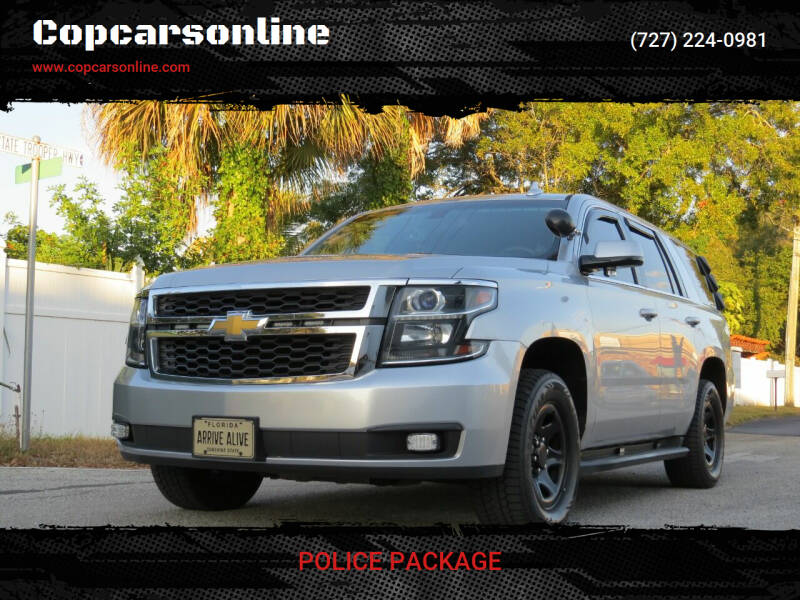 2016 Chevrolet Tahoe for sale at Copcarsonline in Largo FL