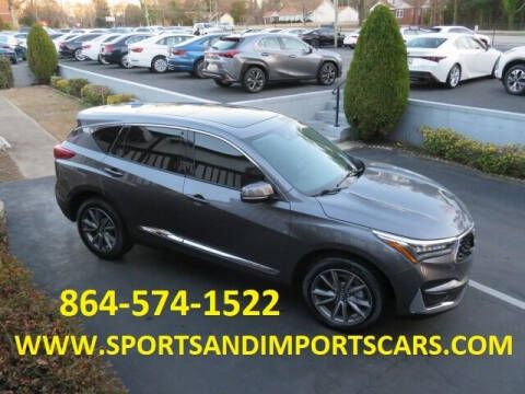 2020 Acura RDX for sale at Sports & Imports INC in Spartanburg SC