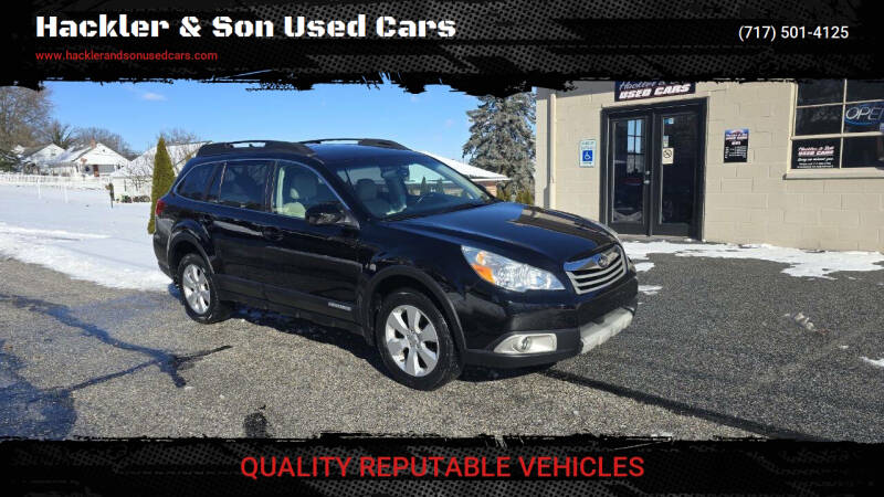 2011 Subaru Outback for sale at Hackler & Son Used Cars in Red Lion PA