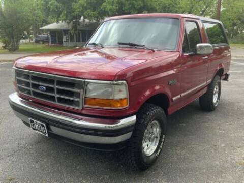 1995 Ford Bronco for sale at Classic Car Deals in Cadillac MI