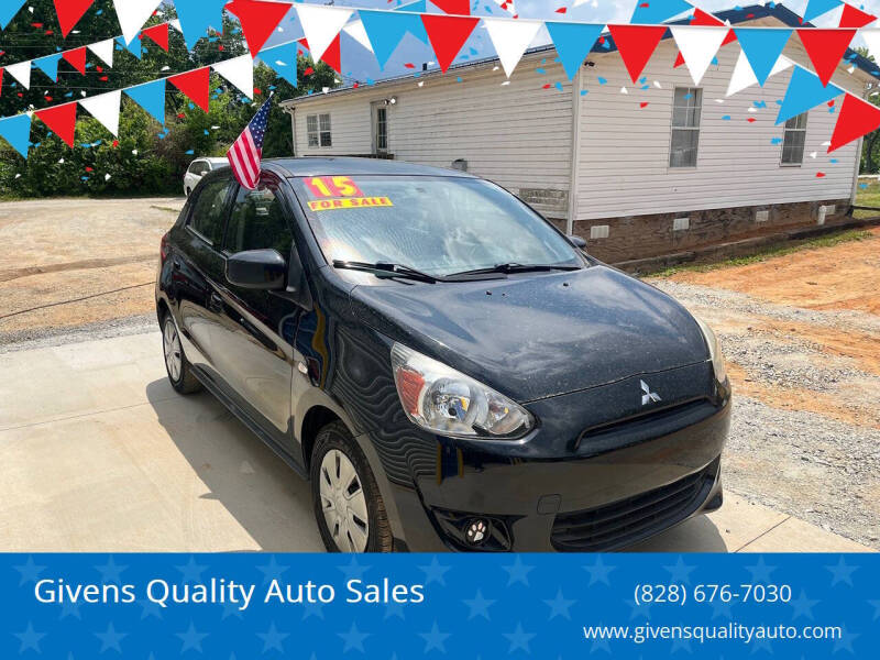 2015 Mitsubishi Mirage DE
