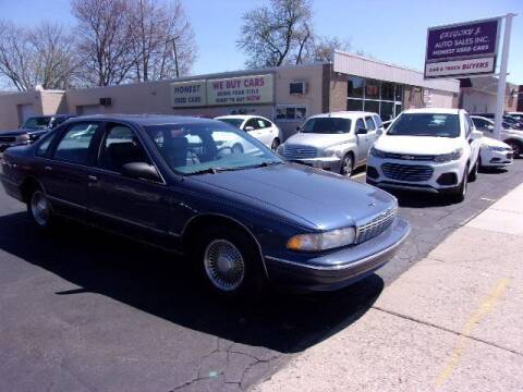 1995 Chevrolet Caprice for sale at Gregory J Auto Sales in Roseville MI