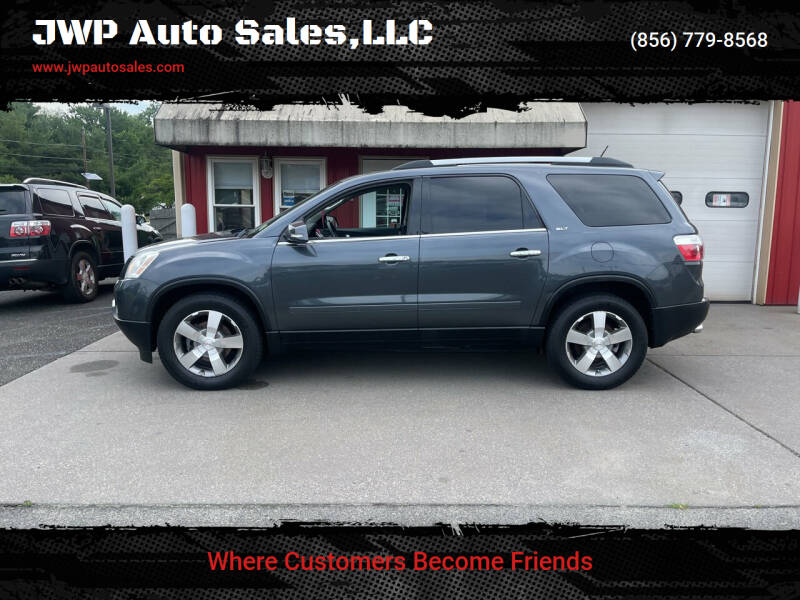 2012 GMC Acadia for sale at JWP Auto Sales,LLC in Maple Shade NJ