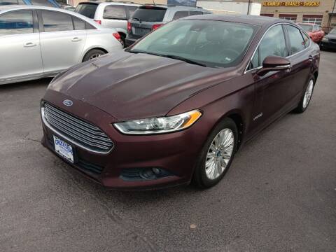 2013 Ford Fusion Hybrid for sale at Creekside Auto Sales in Pocatello ID