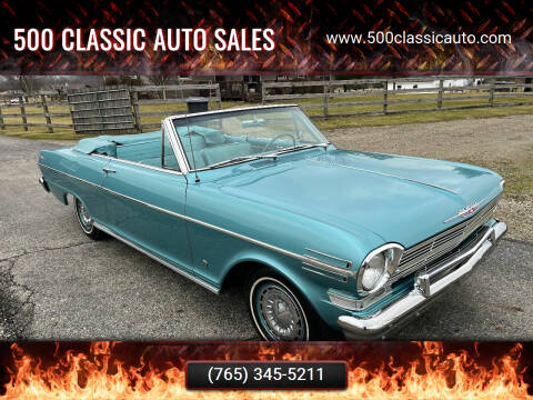 1962 Chevrolet Nova for sale at 500 CLASSIC AUTO SALES in Knightstown IN