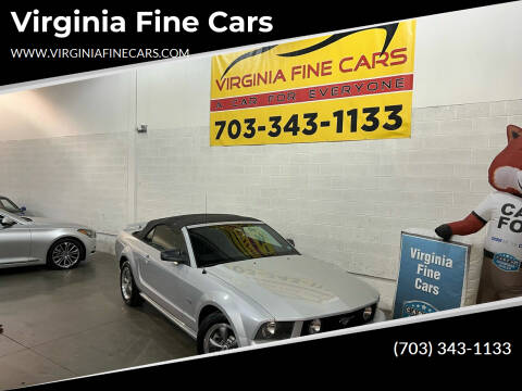 2005 Ford Mustang for sale at Virginia Fine Cars in Chantilly VA