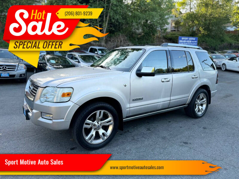 2008 Ford Explorer for sale at Sport Motive Auto Sales in Seattle WA