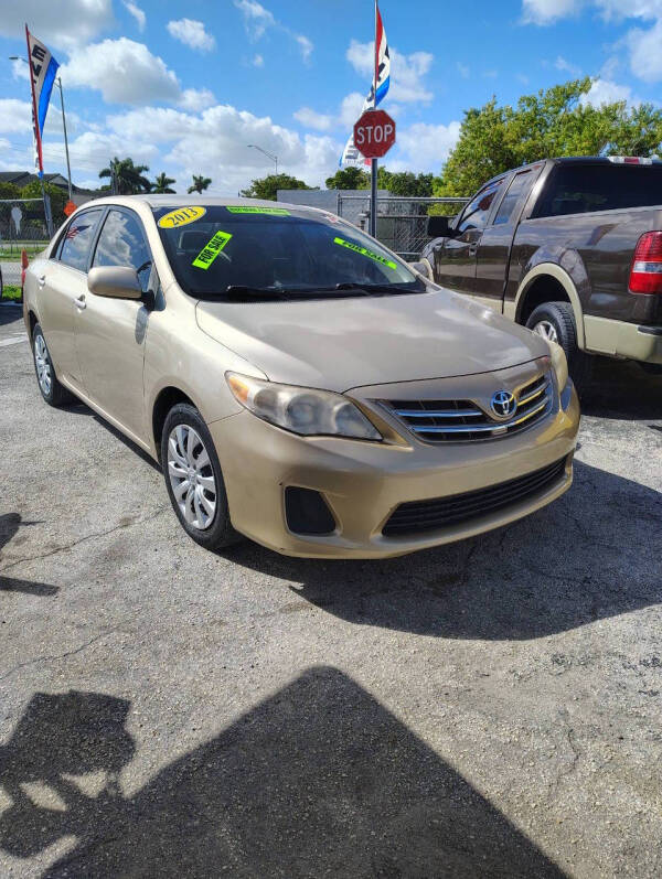 2013 Toyota Corolla for sale at Vicky Auto Sales llc in Miami FL