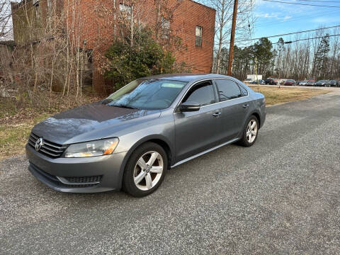 2013 Volkswagen Passat for sale at B & M Wheels Deals in Salisbury NC